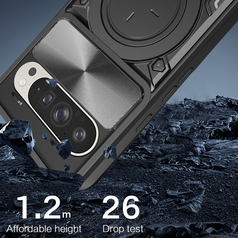 Husa Google Pixel 9 Pro Techsuit CamGuard Pro, negru