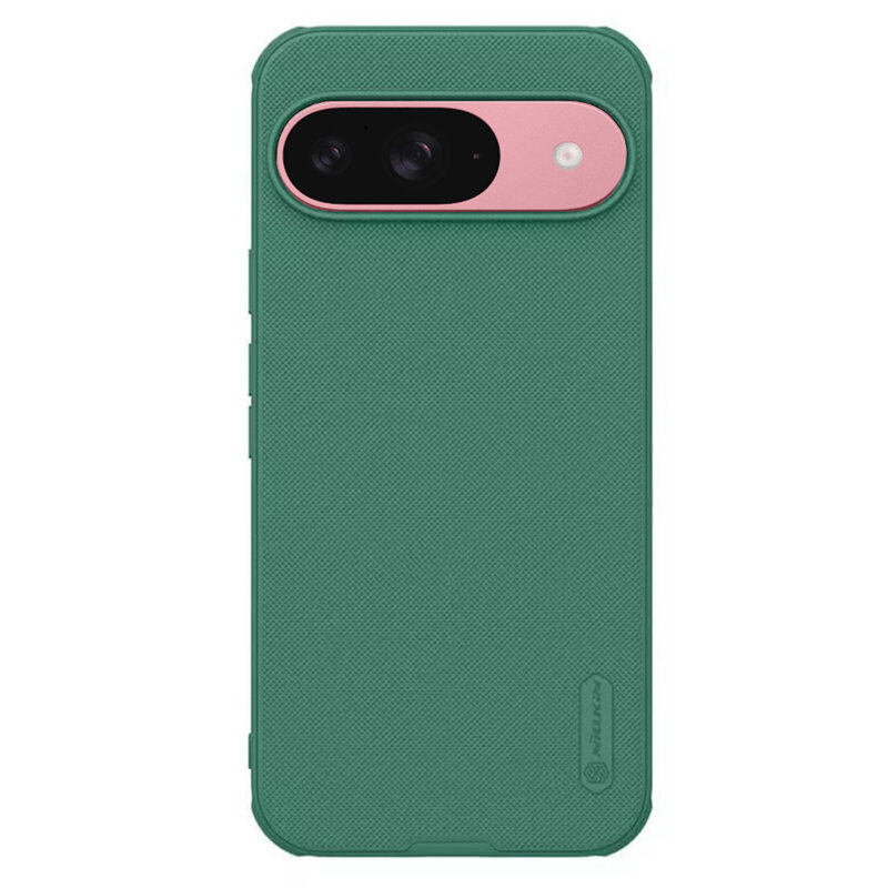 Husa Google Pixel 9 Nillkin Super Frosted Shield Pro Magnetic, verde