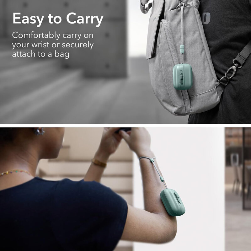 Husa Apple AirPods 4 ESR Pulse Magnetic HaloLock, verde