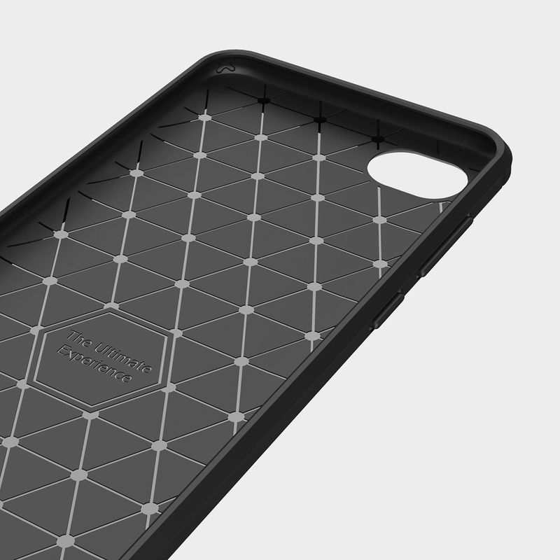 Husa HTC Desire 12 TPU Carbon Negru