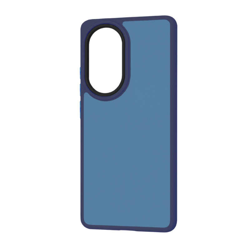 Husa Oppo Reno10 Pro Techsuit HaloFrost Series, bleumarin