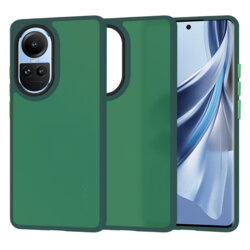 Husa Oppo Reno10 Techsuit HaloFrost Series, verde inchis
