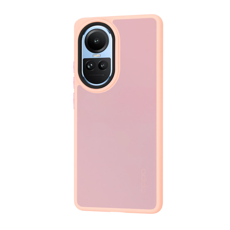 Husa Oppo Reno10 Pro Techsuit HaloFrost Series, roz