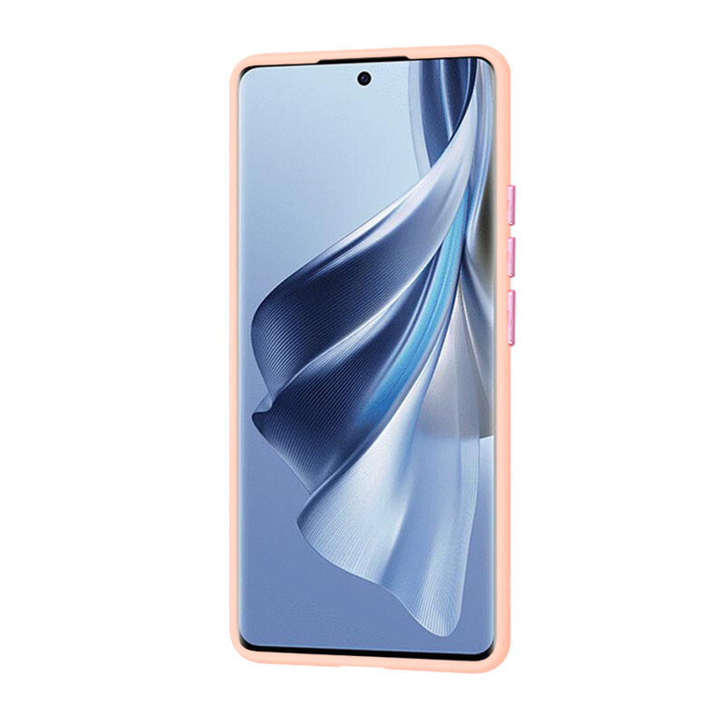 Husa Oppo Reno10 Pro Techsuit HaloFrost Series, roz