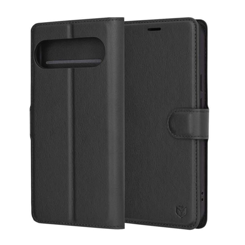 Husa Google Pixel 9 Pro XL Techsuit Leather Folio, negru