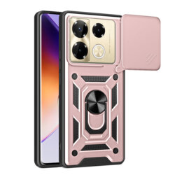 Husa Infinix Note 40 Pro 4G protectie camera Techsuit CamShield Series, roz