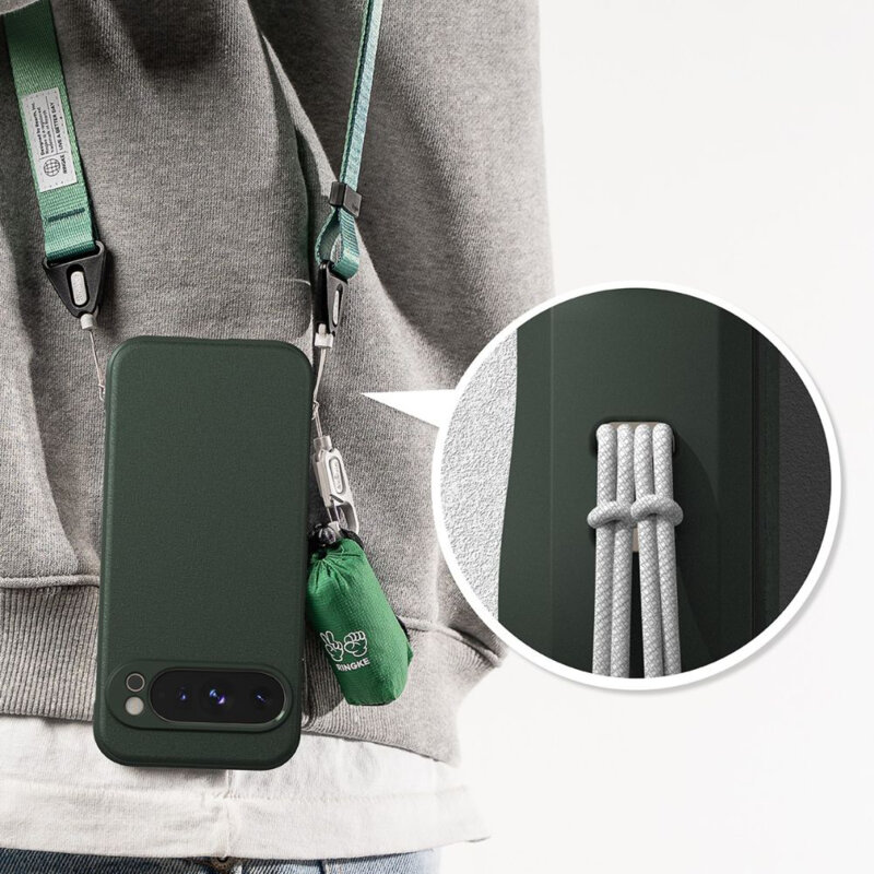Husa Google Pixel 9 Pro Ringke Onyx, verde