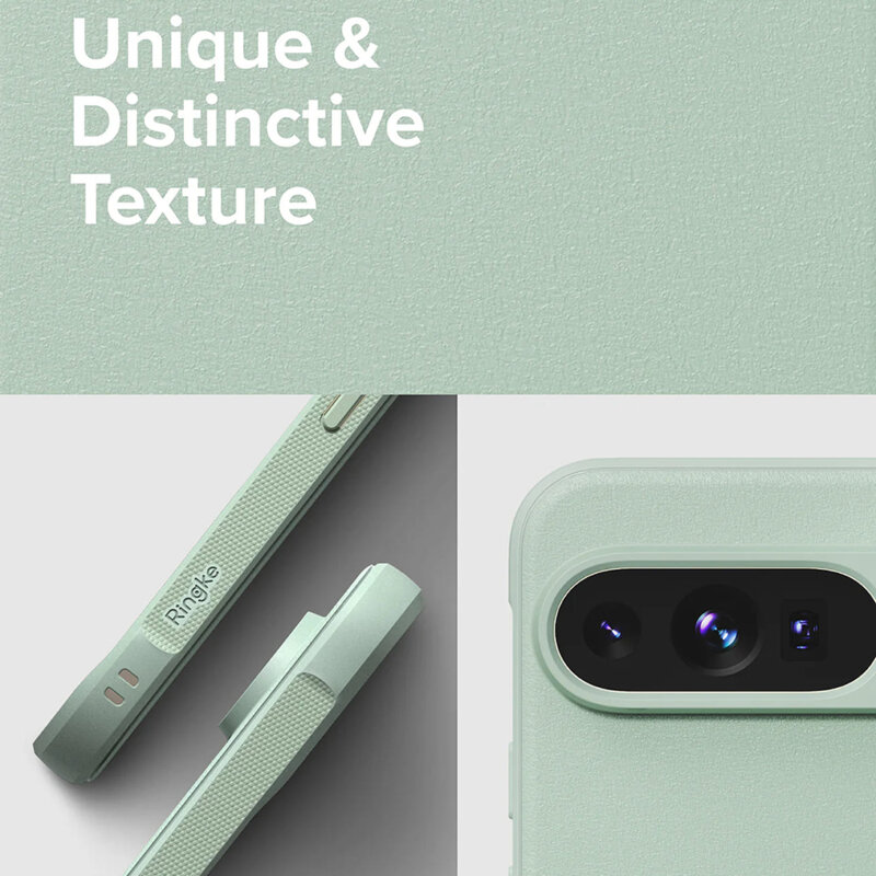 Husa Google Pixel 9 Pro Ringke Onyx, verde menta