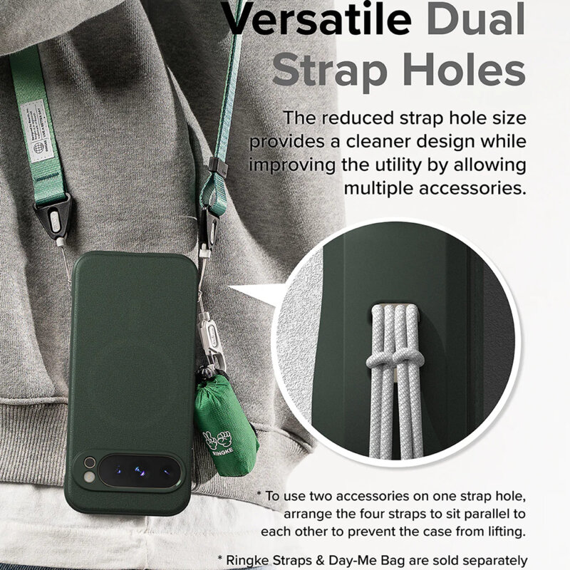 Husa Google Pixel 9 Pro Ringke Onyx MagSafe, verde