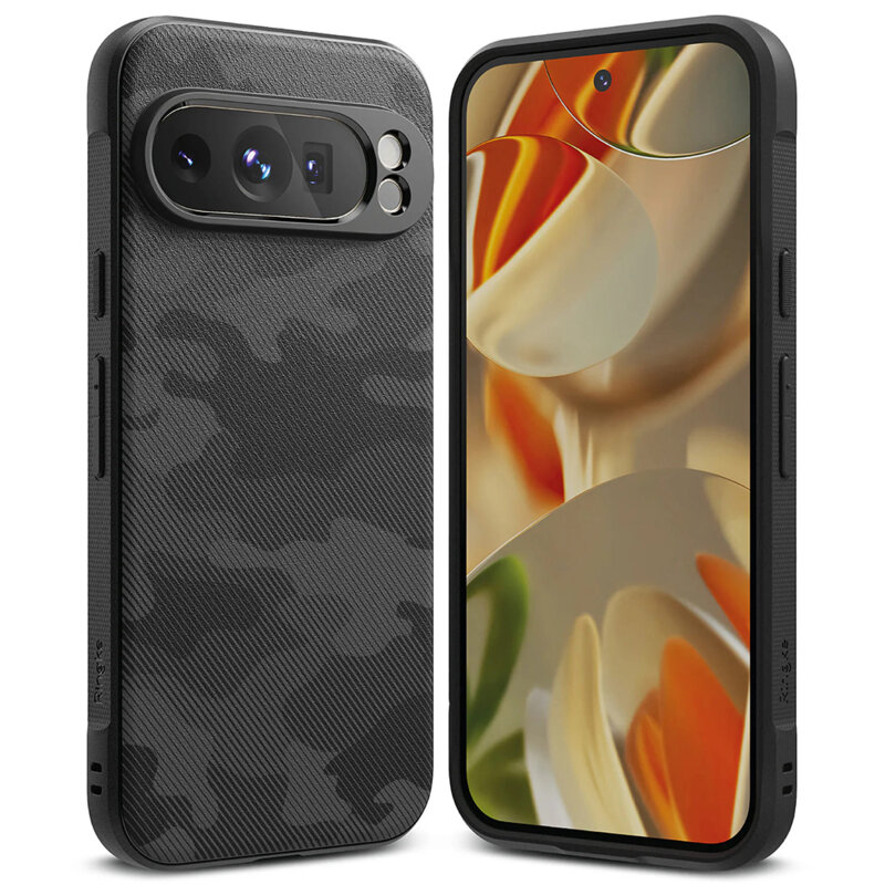 Husa Google Pixel 9 Pro Ringke Onyx Design, camuflaj