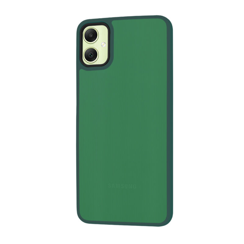 Husa Samsung Galaxy A05 Techsuit HaloFrost Series, verde inchis