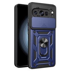 Husa Google Pixel 9 Pro XL protectie camera Techsuit CamShield Series, albastru