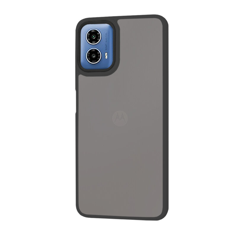 Husa Motorola Moto G45 Techsuit HaloFrost Series, negru