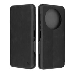 Husa 360° Xiaomi Redmi A3 Techsuit Safe Wallet Plus, negru