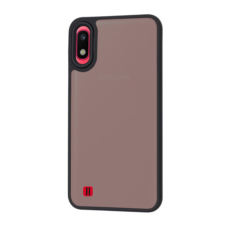 Husa Samsung Galaxy A10 Techsuit HaloFrost Series, negru