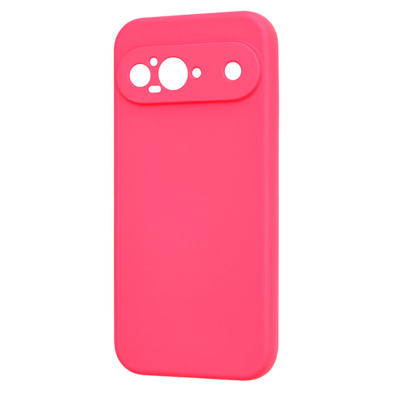 Husa silicon Google Pixel 9 Techsuit SoftFlex, fucsia