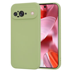 Husa silicon Google Pixel 9 Techsuit SoftFlex, verde