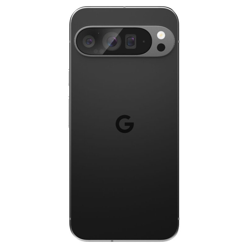 [Pachet 2x] Folie sticla camera Google Pixel 9 Pro Spigen Glas.tR Optik EZ Fit, transparenta