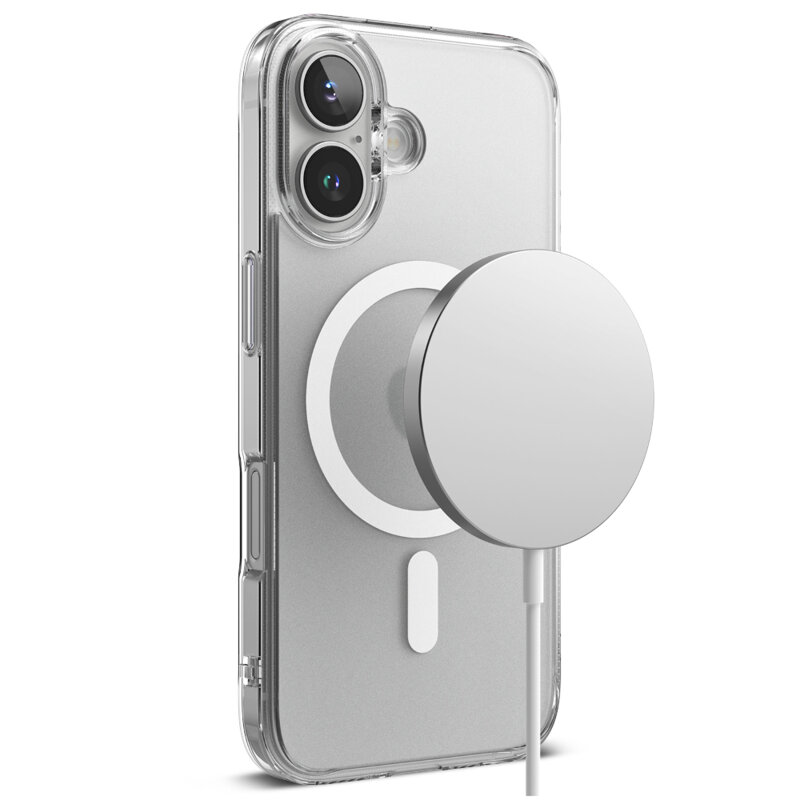 Husa iPhone 16 Ringke Fusion MagSafe, mata