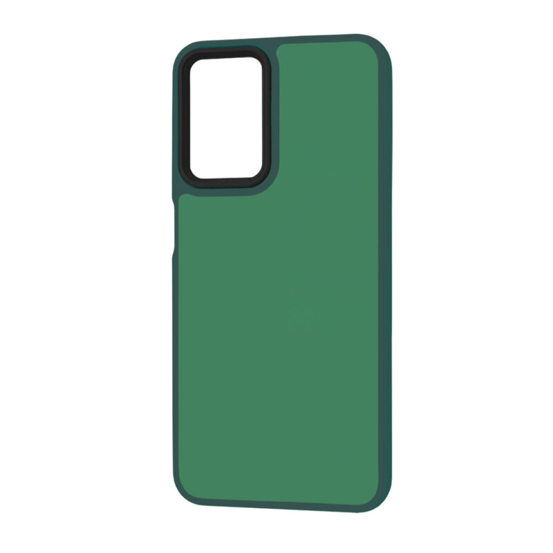 Husa Samsung Galaxy A13 5G Techsuit HaloFrost Series, verde inchis