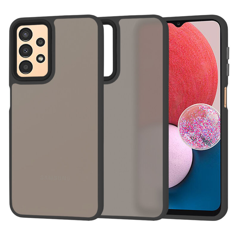 Husa Samsung Galaxy A13 5G Techsuit HaloFrost Series, negru