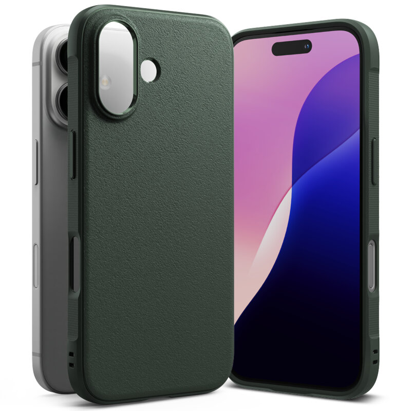 Husa iPhone 16 Plus Ringke Onyx, verde