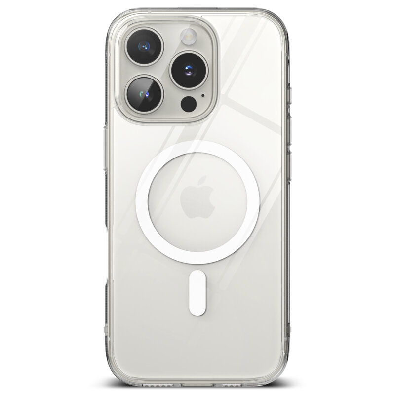 Husa iPhone 16 Pro Max Ringke Fusion MagSafe, transparenta
