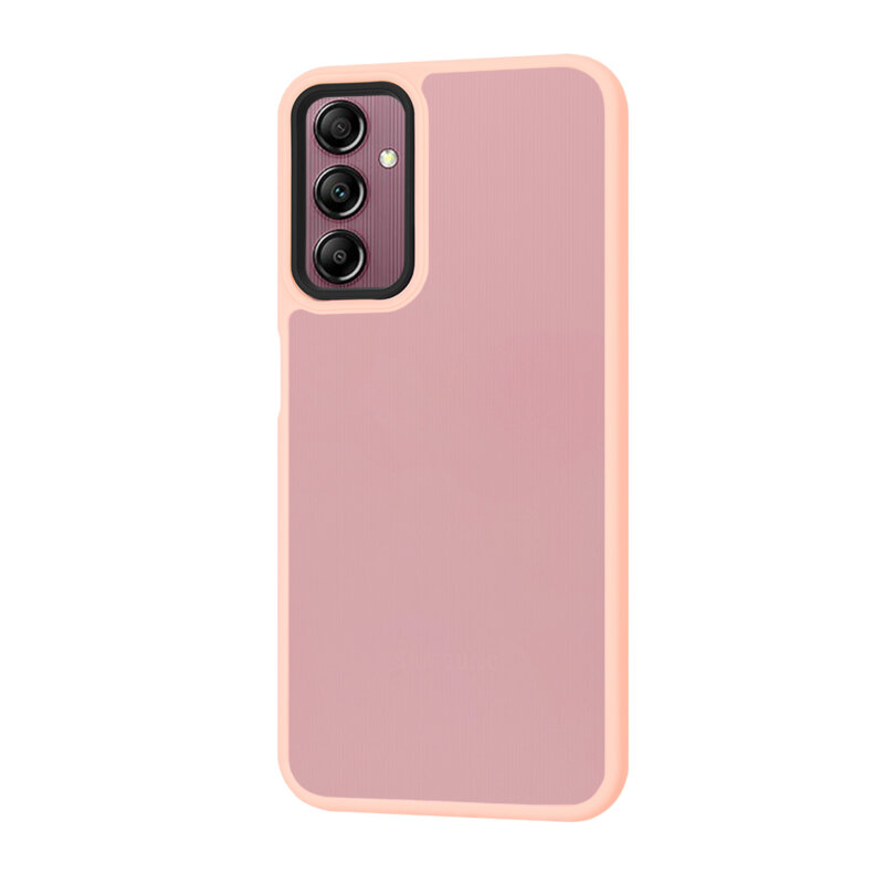 Husa Samsung Galaxy A14 5G Techsuit HaloFrost Series, roz