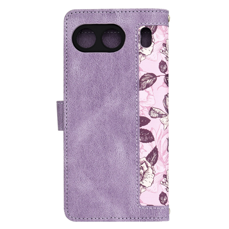 Husa personalizata fete OnePlus Nord 4 Techsuit FlipCraft, mov