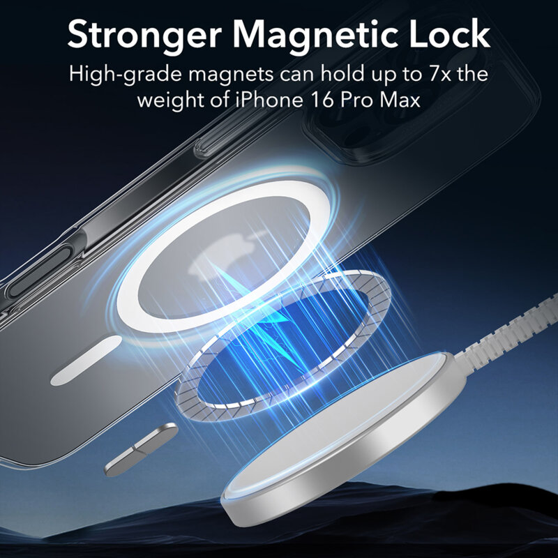 Husa iPhone 16 Pro Max ESR Classic Hybrid HaloLock, mata