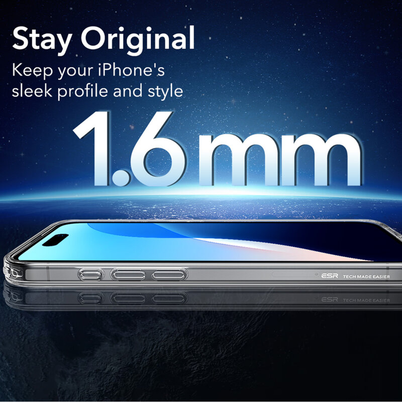Husa iPhone 16 Pro Max ESR Classic Hybrid HaloLock, mata