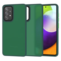 Husa Samsung Galaxy A52s 5G Techsuit HaloFrost Series, verde inchis
