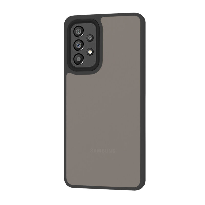 Husa Samsung Galaxy A53 5G Techsuit HaloFrost Series, negru