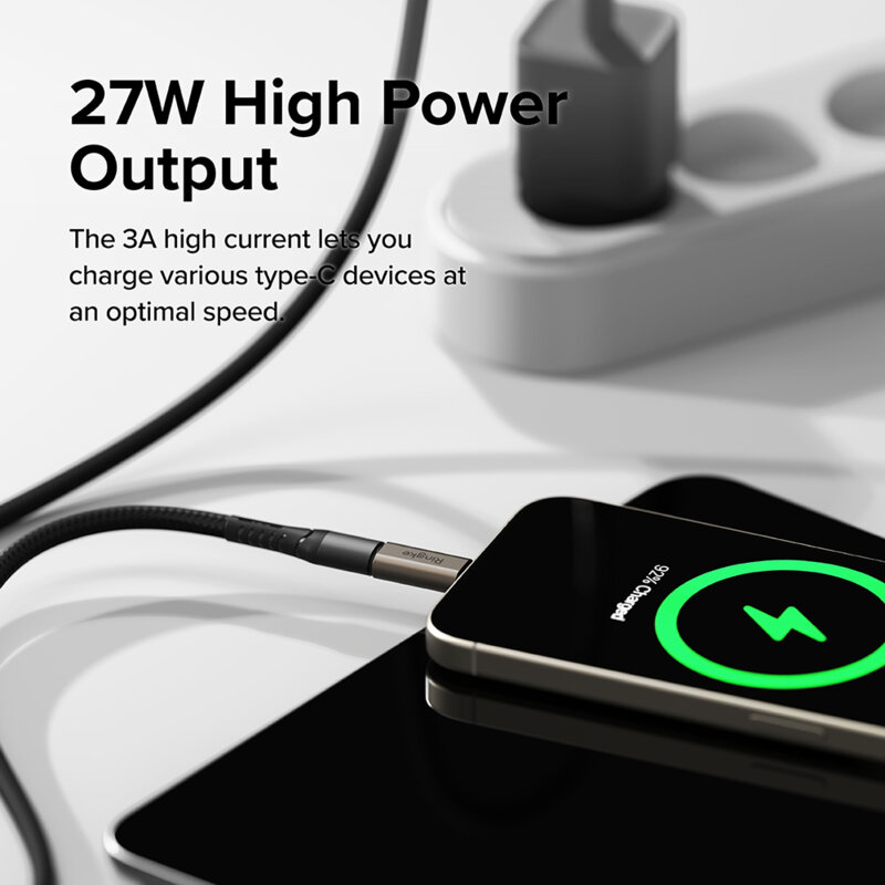 [Pachet 2x] Adaptor OTG Lightning la Type-C Ringke, 480Mbps