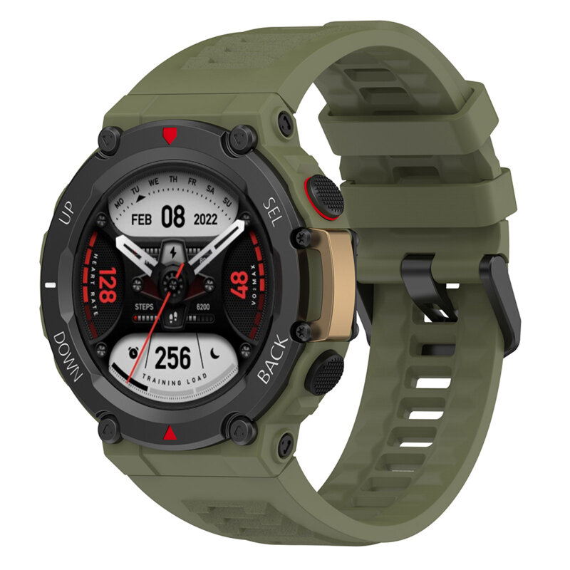 Curea Amazfit T-Rex 2 Ocean Blue Techsuit, verde inchis, W067