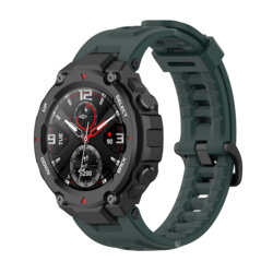 Curea Amazfit T-Rex Techsuit, verde inchis, W067