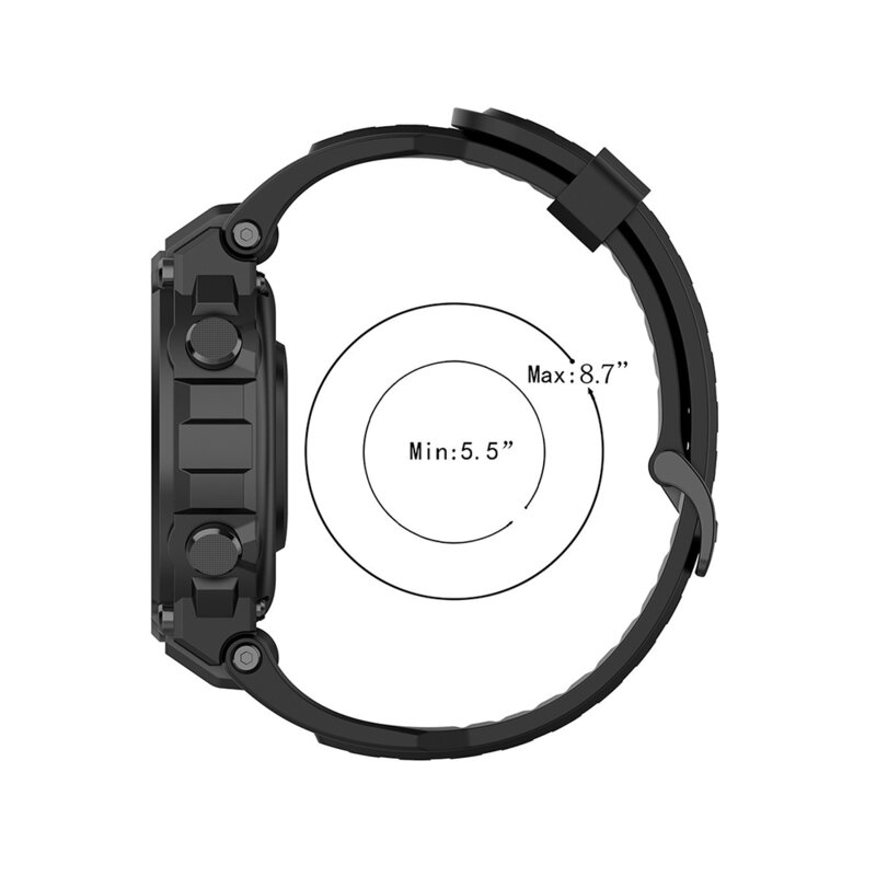 Curea Amazfit T-Rex Techsuit, negru, W067