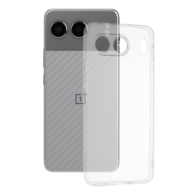 Husa OnePlus Nord 4 Techsuit Clear Silicone, transparenta