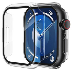 [Pachet 360°] Husa + folie Apple Watch 1 38mm Techsuit Defense, transparenta