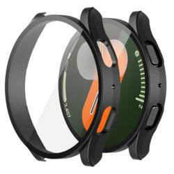 [Pachet 360°] Husa + folie Samsung Galaxy Watch7 40mm Techsuit Defense, negru