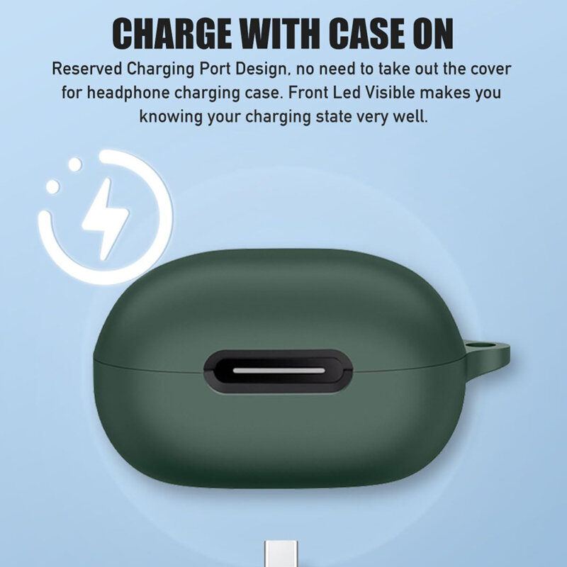 Husa Anker P40i Techsuit Silicone Case, negru