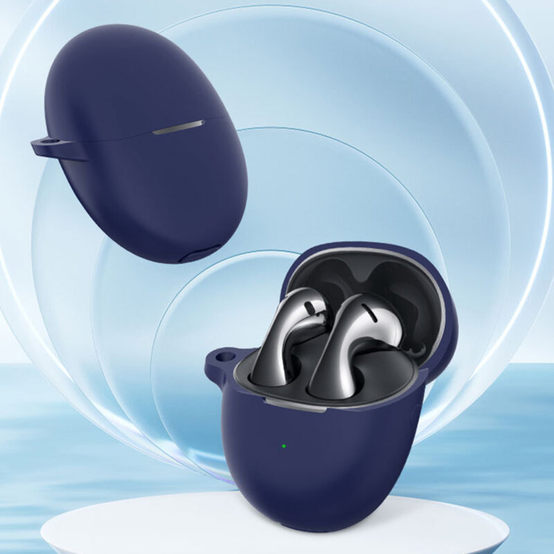 Husa Huawei FreeBuds 5 Techsuit Silicone Case, negru