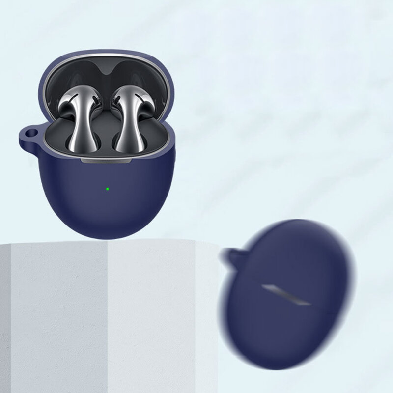 Husa Huawei FreeBuds 5 Techsuit Silicone Case, negru