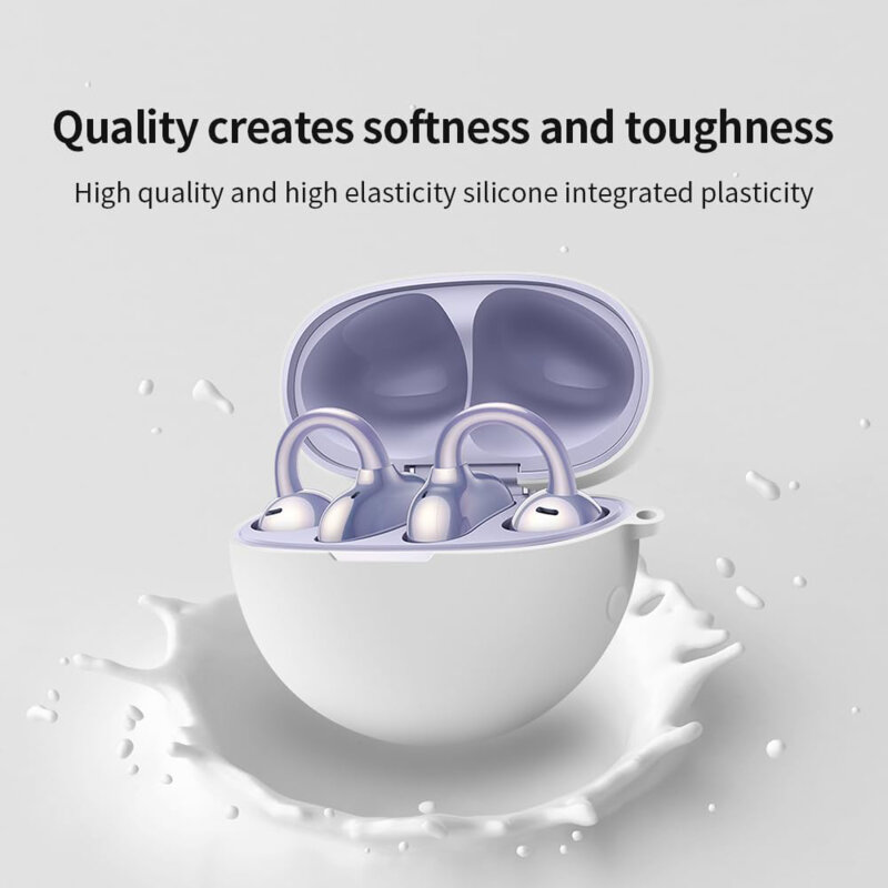 Husa Huawei FreeClip Techsuit Silicone Case, negru