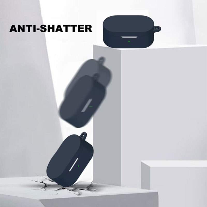 Husa OnePlus Buds Pro 2 Techsuit Silicone Case, negru