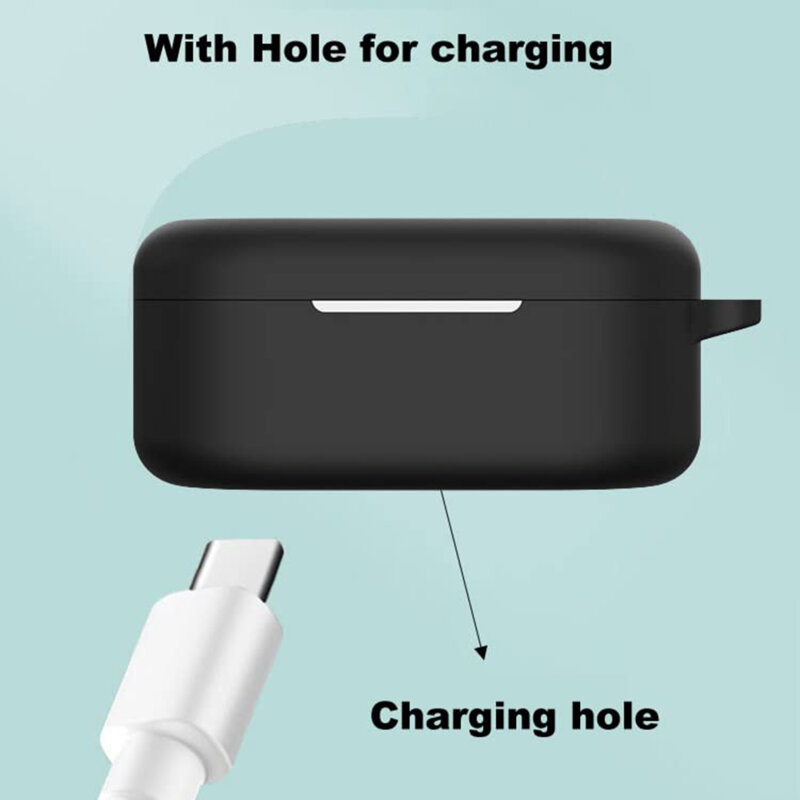 Husa OnePlus Buds Pro 2 Techsuit Silicone Case, negru