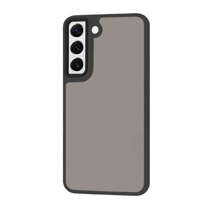 Husa Samsung Galaxy S22 5G Techsuit HaloFrost Series, negru