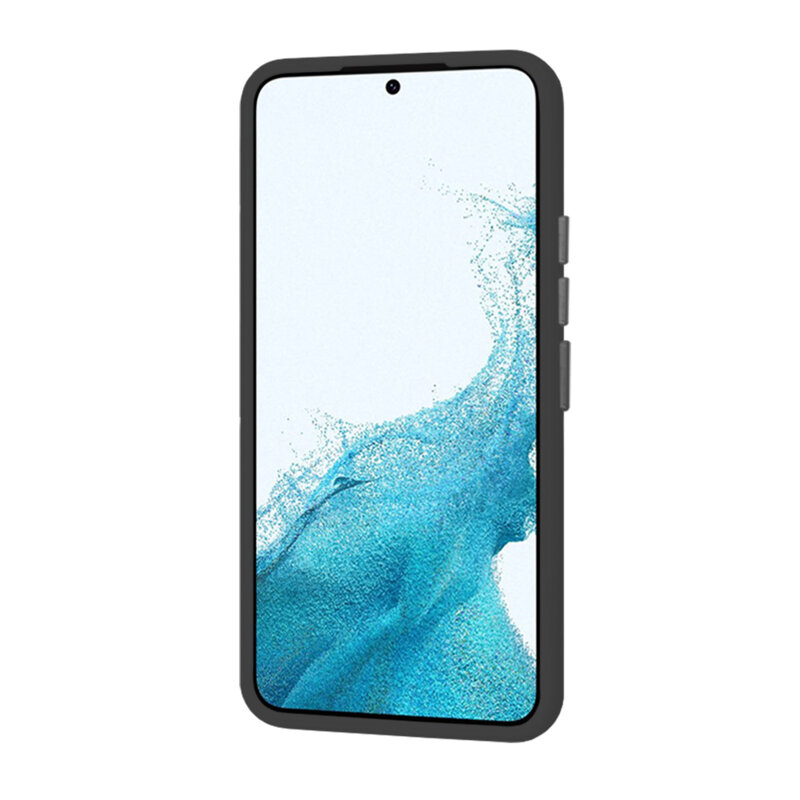 Husa Samsung Galaxy S22 5G Techsuit HaloFrost Series, negru