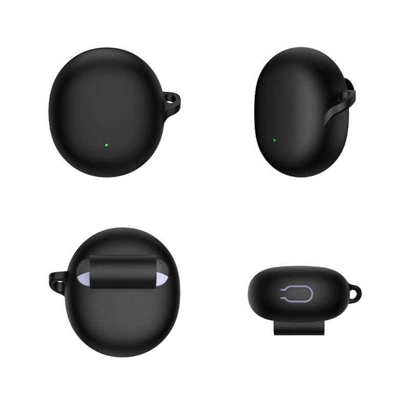 Husa Oppo Enco Air3 Techsuit Silicone Case, negru