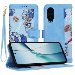 Husa personalizata fete OnePlus Nord CE4 Lite Techsuit FlipCraft, bleu